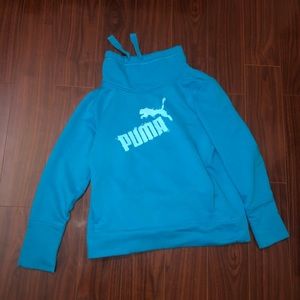 Blue puma sweater
